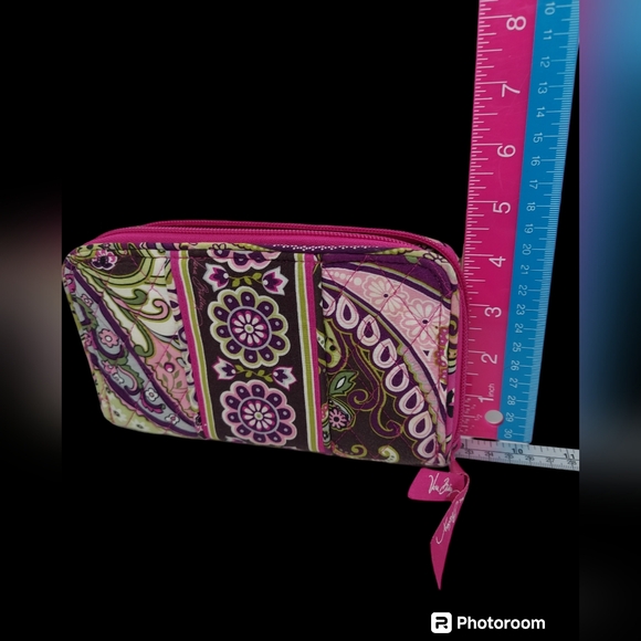 Vera Bradley Quilted Zippered Wallet - Picture 5 of 7